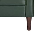 thumbnail image 5 of A&D Home Anza Tufted Faux Leather Armchair, Green, 5 of 8