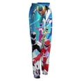 thumbnail image 5 of Power Rangers Women's Jogger Track Pants Print Drawstring Lounge Sweatpants Casual Trousers for Yoga, Workout 2XL, 5 of 7