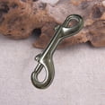 thumbnail image 4 of Snap Hooks Double Ended Bolt Snaps Trigger Snaps Clasp Buckle Trigger Clip Best Spring Pet Buckle Key Chain for Linking Dog Leash Collar Handmade Crafts Project, Plating and Oil Seal, 5PCS Black, 4 of 7