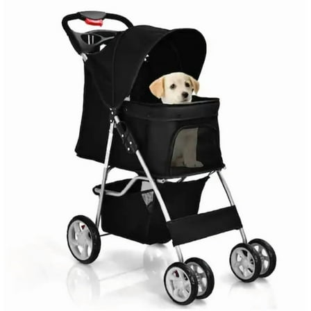4-Wheel Pet Stroller