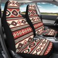 thumbnail image 3 of COEQINE Car Seat Cover for Women Men, Non-Slip Front Bench Protection Breathable Auto Accessories Universal Fit Most Vehicles, Southwest Aztec Beige Red, 3 of 7