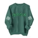 thumbnail image 3 of TaTaai Womens St Patricks Day Sweatshirt Long Sleeve Crewneck Casual Pullover Holiday Print Fleece Lined Top Gift, 3 of 6
