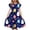 #0357-Multicolor, variant on Favoffer Big Kid Girls Dress Summer Easter Print Cute Double Layer Ruffle Sleeve Crewneck Casual Fashion Outfit Daily Party Wear Sizes 5-14Y
