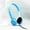 Blue, variant on Kiplyki Comfortable Children's Headphones-Children's Foldable In-Ear Headphones