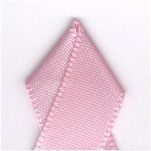 Papilion R074300230154100Y .88 in. Single-Face Satin Ribbon 100 Yards - Rose Pink