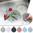 thumbnail image 4 of Wmool Shower Drain Hair Catcher, Silicone Hair Strainer For Bathtub Bathroom, 4 of 9