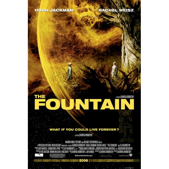 Fountain Mini Movie Poster 11inx17in in Mail/storage/gift tube 11x17 poster
