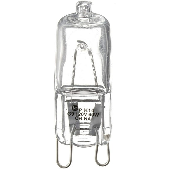 Satco S4648 G9 Bulb in Light Finish, 1.63 inches, Clear
