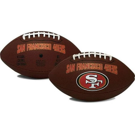 Rawlings NFL Official Size Game Time Football, San Francisco 49ers