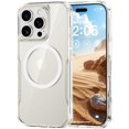 thumbnail image 1 of Funda de teléfono Diverbox para iPhone 16 Pro Max con MagSafe Clear, 1 of 7