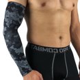 thumbnail image 3 of Agiferg Sport Peau Manchon de Bras Rafraîchissant Couverture UV Protection Solaire Extensible Basketball, 3 of 7