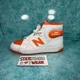 thumbnail image 2 of New Balance 480 White Orange Men’s Leather High Top Retro Shoes Size 9, 2 of 5