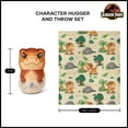 thumbnail image 6 of Universal Studios Jurassic World Wild Time Silk Touch Throw Blanket and Plush Character Hugger Set, 6 of 7