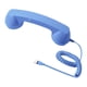 thumbnail image 1 of Auricular de teléfono retro con volumen ajustable para llamadas de teléfonos inteligentes Azul, 1 of 9