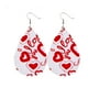 thumbnail image 1 of Qarigey Pendientes de cuero con forma de gota de agua, pendientes colgantes rojos para el Día de San Valentín, adornos para mujeres y niñas, Ropa, zapatos y accesorios Miscelánea Tipo 23, 1 of 6