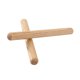 thumbnail image 2 of 2 piezas Mini palos de ritmo de madera Palillos Baquetas para tambor Punta de madera Palillo para tambor Regalo Piezas de instrumentos de percusión Accesorios (marrón claro), 2 of 5