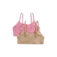 thumbnail image 2 of Wonder Nation Girls Invisible Scoop Neck Bra, 2-pack, Sizes (XS-XXL), 2 of 2