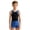 Blue, variant on Kids Boys Ballet Dance Leotard Sleeveless Gymnastics Bodysuit with Shorts Set White 10