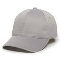 thumbnail image 4 of Outdoor Cap JM-123 Jersey Mesh-Light Grey-Youth, 4 of 8