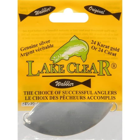Lake Clear Wabbler Lure, #1 Silver