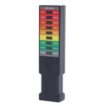 Electromagnetic Radiation Detector Handheld EMF Reader EMF Meter Tester Magnetic-Field Monitor-with Battery