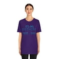 thumbnail image 4 of Its My Birthday Zodiac Horoscope Astrology Cute Funny Birthday Short Sleeve Tee Shirt, 4 of 10