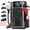 Black, variant on Portable 4000A Peak Car Jump Starter with 150PSI Air Compressor, 12V Battery Charger, 5-in-1 Power Pack for Gas & Diesel Engines