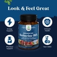thumbnail image 6 of Natures Craft 1200mg Berberine Supplement with Ceylon Cinnamon and Milk Thistle, 90 Capsules, 6 of 13