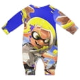thumbnail image 2 of Splatoon Baby Long Sleeve Footless, Infant Playsuit Romper Jumpsuits for Boys Girls, 2 of 8