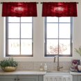 thumbnail image 4 of LALILO Kitchen Curtain Valance Great Nebula Nebula Earth Rod Pocket Window Curtain 52"x 18" Set of 2, 4 of 7