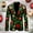 E-5Green, variant on FAOWME Men's Christmas Suit Jacket Long Sleeved Lapel Buttons Xmas Printed Loose Fashion Comfortable Coats Tops For Casual Daily Wear Dark Green L