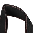 thumbnail image 2 of Sangle de guitare réglable en coton au design vintage avec boutons et médiators pour guitare électrique, acoustique, basse, ukulélé, noir, 2 of 4