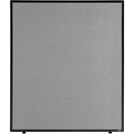 Global Industrial 36-1/4 W x 42 H Office Partition Panel Gray