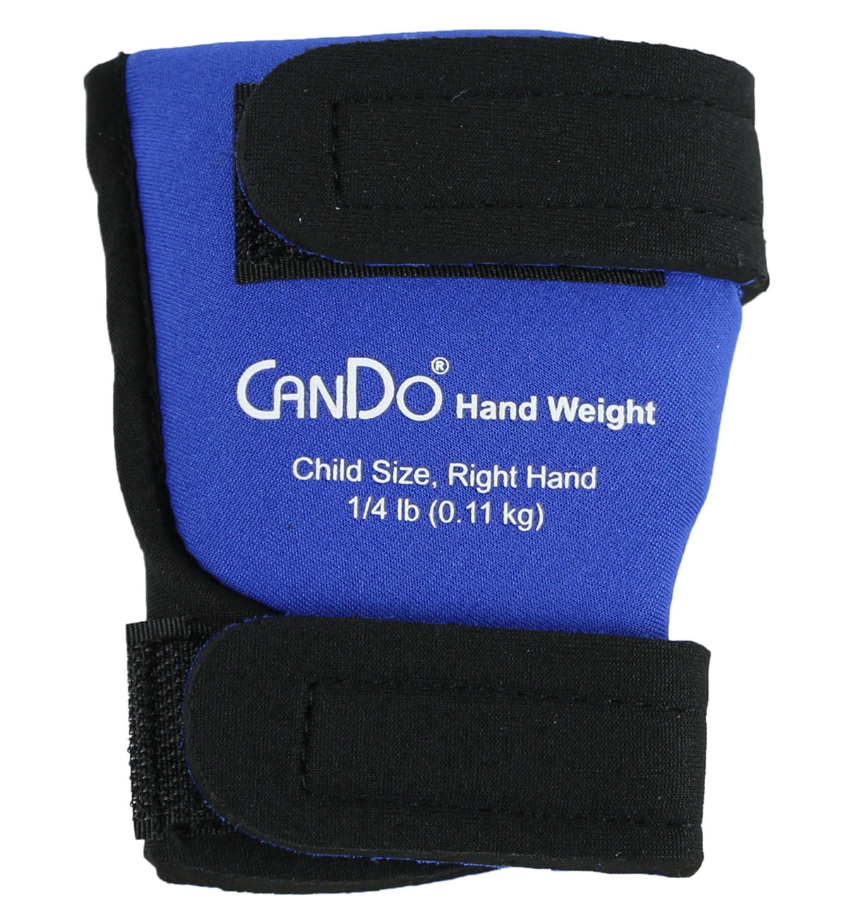 CanDo hand weight, 1/4 pound, right