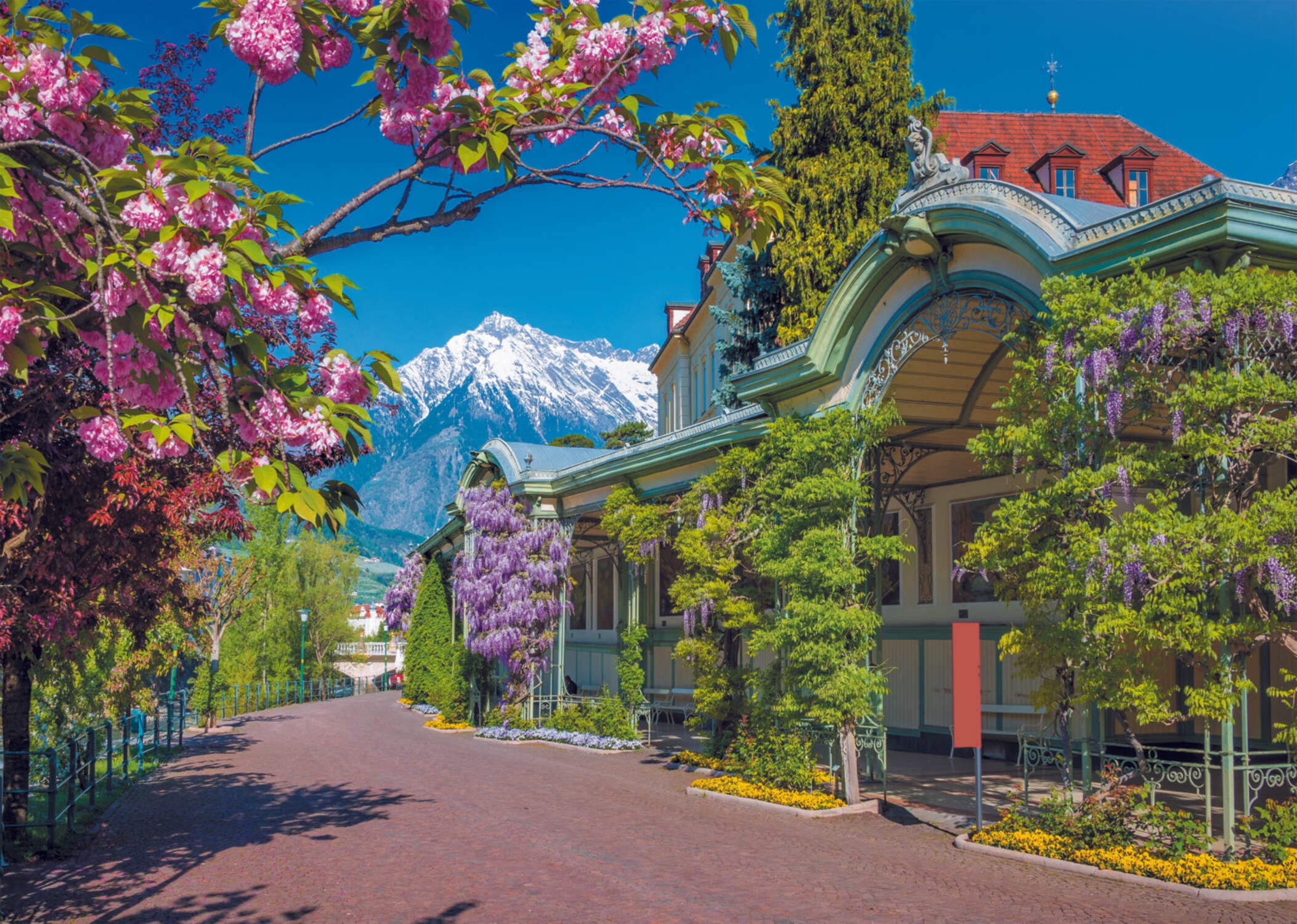 Trefl 2000 Piece Jigsaw Puzzle Merano, Italy, Mulicolor