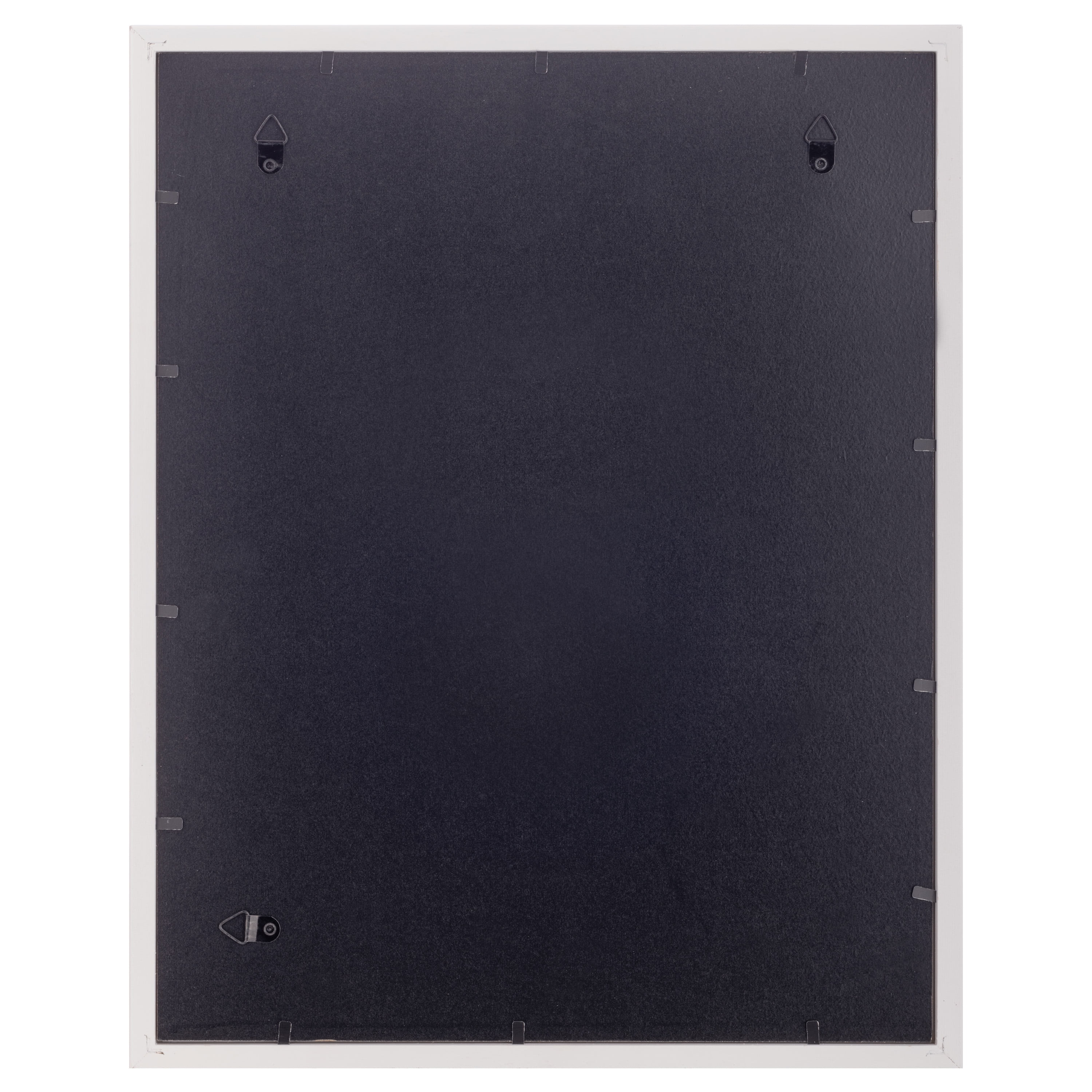 Snap 11"x14" White Wall Picture Frame - Single White Mat - Matted for 8"x10" Image - Rectangular White Poster Frame
