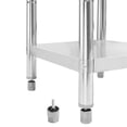 thumbnail image 5 of vidaXL Kitchen Work Table 60x60x85 cm Stainless Steel, 5 of 5