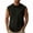 Black, variant on Men's Squard Plaid Sleeveless Shirts Checker Jacquard Loose Fit Tank Tops Casual Stylish Running Streetwear Gym Workout Muscle Vest Black S
