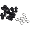 thumbnail image 2 of 20PCS 3.5MM Mini Stereo Female Panel Mount Headphone Jack Solder, Black 4 Conductor, 2 of 9