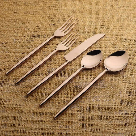 Lori Bronze PVD 5 Pc. Flatware Set