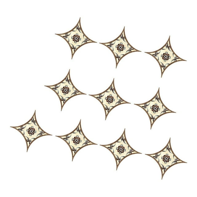 10pcs de baldosas de de pared pelar y baldosas de vinilo decoración para salpicaduras Estilo02