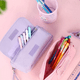 thumbnail image 5 of Estuche Para Lapices Gran Capacidad Tres Capa Organizadoras Morado, 5 of 5