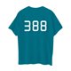 thumbnail image 4 of Official Squid Game Player Women's Track Top – High-Quality Green Cosplay Shirt for Fans, Perfect for Costumes & Events Light Blue 3X, 4 of 5