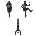 thumbnail image 1 of Juego de 3 Esculturas de Escalada en Roca, Decoración de Pared, Estatua, Zulema Escultura colgante de pared, 1 of 1