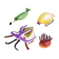 thumbnail image 3 of 4 piezas de animales marinos, modelo de juguete para historias, proyectos de bricolaje para niños pequeños, 3 of 9