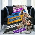 thumbnail image 4 of Liv Morgan Blanket, Super Soft Throw Blanket For Wrestling Fans, Cozy Flannel Blankets, Warm Blankets For Couch Sofa Bed, 40"X30", 4 of 8