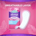 thumbnail image 2 of Always Ultra Thin Daily Liners, Regular Absorbency, Unscented, 216 Count, 2 of 3