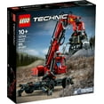 thumbnail image 3 of LEGO Technic Material Handler 42144, Mechanical Model Crane Toy, with Manual and Pneumatic Functions, Construction Truck Building Set, Educational Toys, 3 of 8