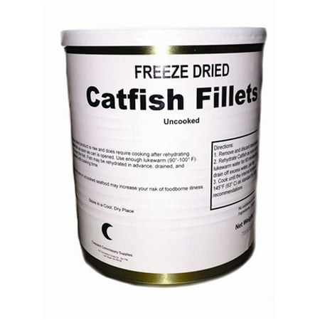 Military Surplus Freeze Dried Catfish Fillets #10