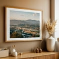 thumbnail image 4 of From Elysian Park, Los Angeles 02 - Photography Cityscape Mountain Landscape Skyline Scenic Nature Oak Framed Wall Art Print 16 x 24 inches, 4 of 6
